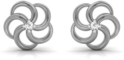 

AG Jewellery Priya Diamond Sterling Silver Stud Earring
