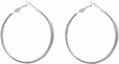 

FashBlush New Sparkle Glam Alloy Hoop Earring