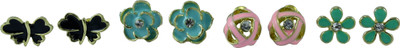 

High Trendz Spark Returns Zircon Alloy Stud Earring