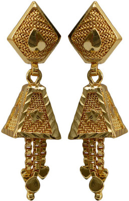 

Taj Pearl Traditional Alloy Drop Earring