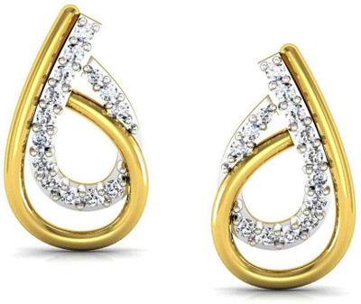 

Avsar Drusti Yellow Gold 18kt Swarovski Crystal Drop Earring