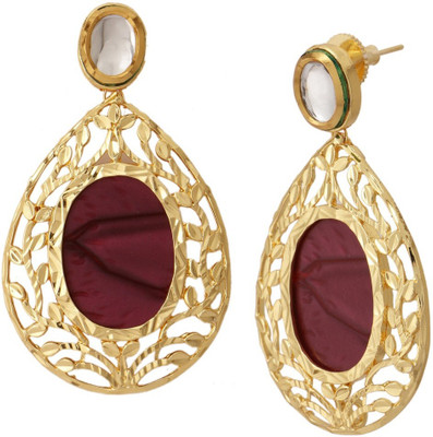

the jewelbox Marble Dangle Copper Drop Earring
