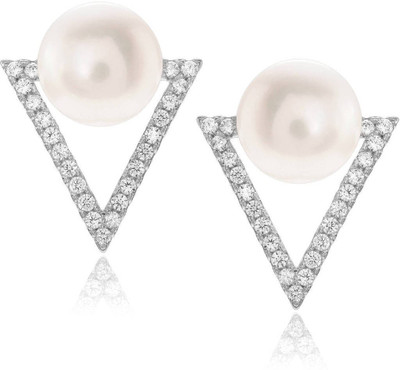 

Kiara Jewellery Jignyasa Swarovski Zirconia Silver Stud Earring
