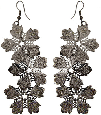 

Taj Pearl Designer Alloy Drop Earring