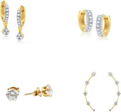 

Jewels Gehna Cubic Zirconia Alloy Earring Set