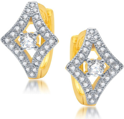 

Sukkhi Gracefull Micro Pave Cubic Zirconia Alloy Hoop Earring