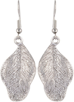 SUBHARPIT Fresh Stylish Leaf Metal Drops & Danglers