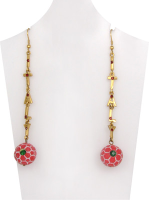 

WOAP FOOTBALL JEWELLERY Metal Dangle Earring