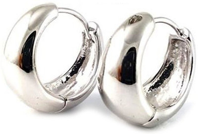 VAISHNAVI Bollywood Shiner Stainless Steel Hoop Earring VAISHNAVI Bollywood Shiner Stainless Steel Hoop Earring
