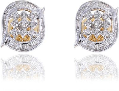

Jisha Yellow Gold 14kt Diamond Stud Earring