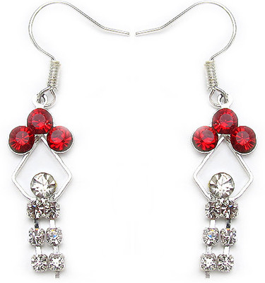 

Johareez Cubic Zirconia Metal Dangle Earring