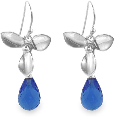 

Exxotic Jewelz Style Diva Crystal Silver Dangle Earring