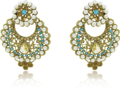 

Jeweltech Wedding Designer Princess Delight Crystal Alloy Dangle Earring