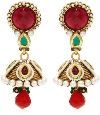 Jewels Galaxy Traditional Copper Copper Jhumki Earring