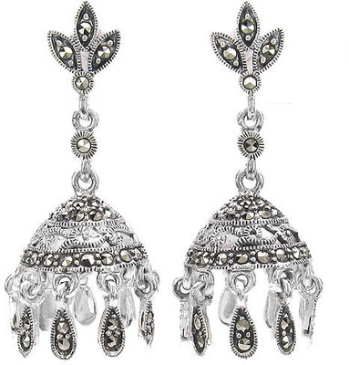 

Johareez Beautiful Sterling Silver Jhumki Earring