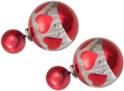 

Taj Pearl Modern Plastic Stud Earring