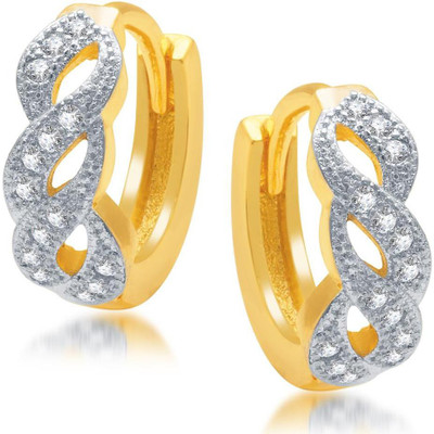 

Sukkhi Marvellous Micro Pave Cubic Zirconia Alloy Hoop Earring
