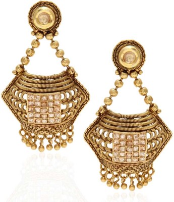 Jewels Galaxy Traditional Copper Copper Jhumki Earring