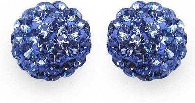 Johareez Spring Crystal Sterling Silver Stud Earring