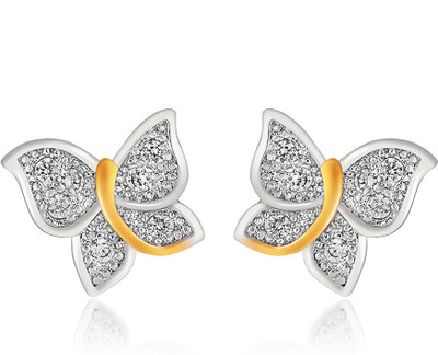 46% OFF on Mahi Flying Butterfly Cubic Zirconia Brass, Alloy Stud Earring 46% OFF on Mahi Flying Butterfly Cubic Zirconia Brass, Alloy Stud Earring