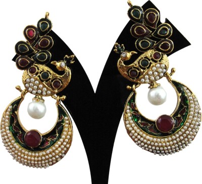 

Vihana Arts Style Diva Alloy Chandbali Earring