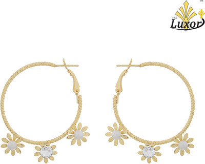 

Luxor Designer Traditional Alloy Hoop Earring