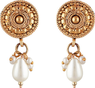 Aaishwarya Traditional Crystal Alloy Drops & Danglers