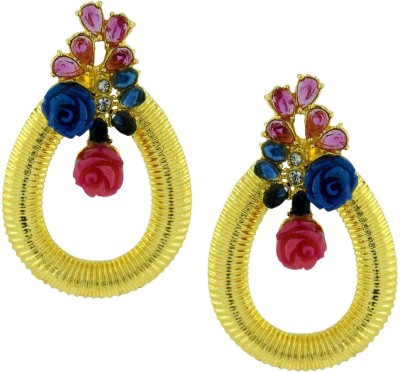 the jewelbox Designer Flower Copper Stud Earring