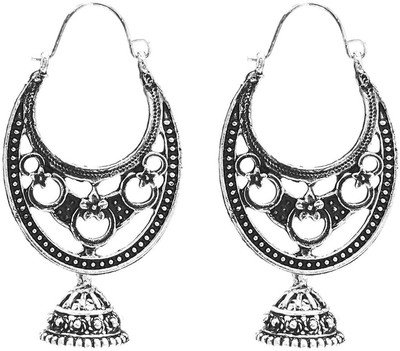 

Mehrunnisa Oxidized Jhumki For Girls Metal Drop Earring
