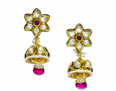 

Aaishwarya Crystal Alloy Jhumki Earring