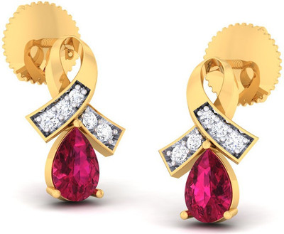 

Kamal Jeweller Sara Swarovski Crystal Sterling Silver Stud Earring