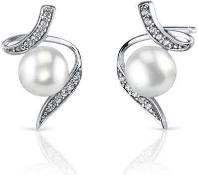 

Kiara Jewellery Anjali Swarovski Zirconia Sterling Silver Drop Earring