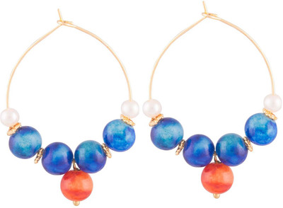

Kshitij Jewels Fun Circle Alloy Hoop Earring