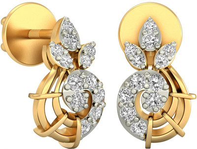 6% OFF on PC Jeweller The Agnetha Yellow Gold 18kt Diamond Stud Earring 6% OFF on PC Jeweller The Agnetha Yellow Gold 18kt Diamond Stud Earring