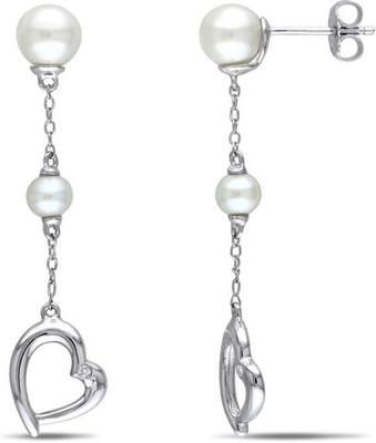 

Kiara Jewellery Karishma Swarovski Zirconia Sterling Silver Drop Earring