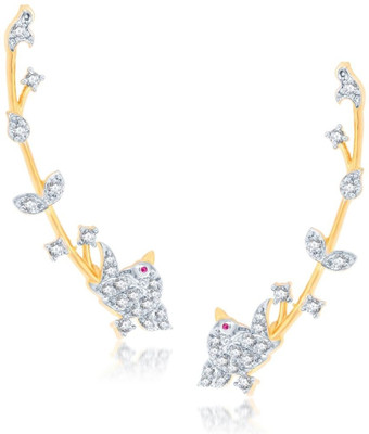 76% OFF on Sukkhi Cubic Zirconia Alloy Cuff Earring