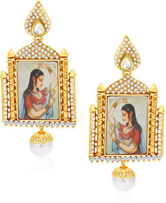 

Sukkhi Glistening Antique Alloy Drop Earring