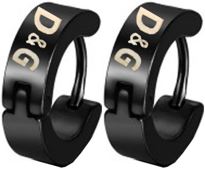 

Men Style D&G Inspired Stainless Steel Hoop Earring