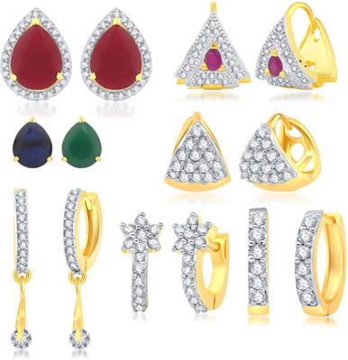 

Sukkhi Glamorous Cubic Zirconia Alloy Earring Set