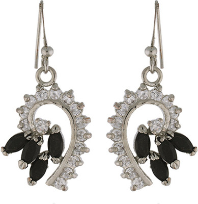 

Nisa Pearls Princess Delight Cubic Zirconia Alloy Dangle Earring