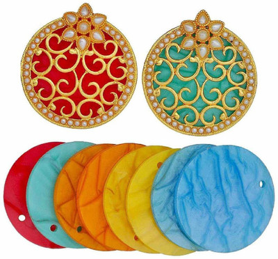 

the jewelbox Changeable Filigree Pearl Copper Stud Earring