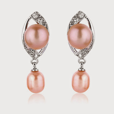 

Nisa Pearls Pearl Alloy Drop Earring