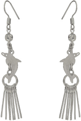 LUXOR Designer Dolphin Alloy Drops & Danglers