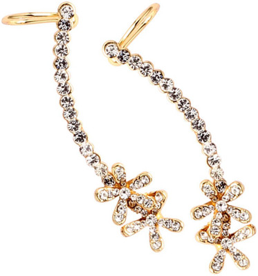 49% OFF on 20 Dresses Double Flower Power Metal Cuff Earring 49% OFF on 20 Dresses Double Flower Power Metal Cuff Earring