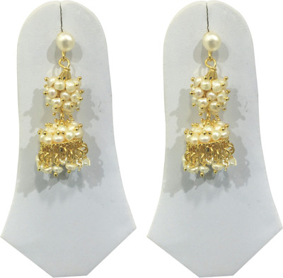 

Sri Kapi Pearls FE138 Pearl Alloy Dangle Earring
