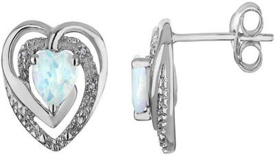 

Kiara Jewellery Kanya Swarovski Crystal Sterling Silver Stud Earring