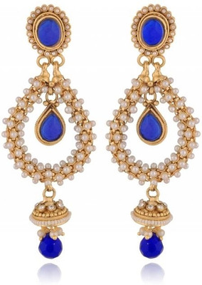 

Rooh Jewellery Polki Copper Drop Earring