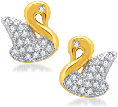 

Sukkhi Sparkling Micro Pave Cubic Zirconia Alloy Stud Earring