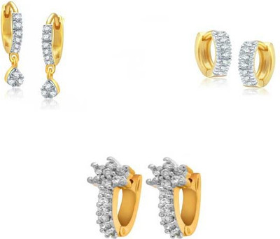 Jewels Gehna Cubic Zirconia Alloy Earring Set