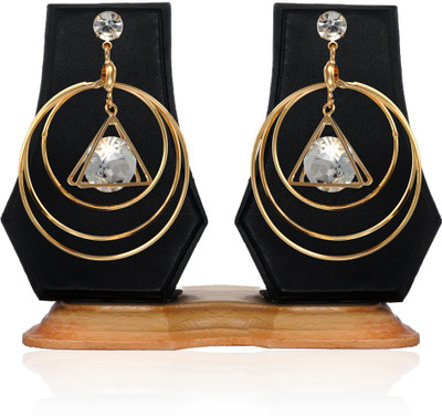 

Arum Stone Earring Alloy Drop Earring